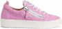 Giuseppe Zanotti Gail sneakers met glitter Roze - Thumbnail 1