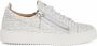 Giuseppe Zanotti Gail sneakers met monogramprint Wit - Thumbnail 1