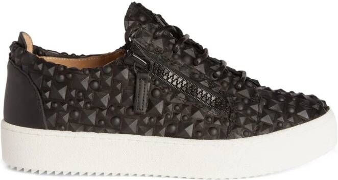 Giuseppe Zanotti Gail sneakers met plateauzool Zwart