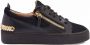 Giuseppe Zanotti Gail sneakers met schakelketting Zwart - Thumbnail 1