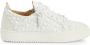 Giuseppe Zanotti Gail sneakers met studs Wit - Thumbnail 1