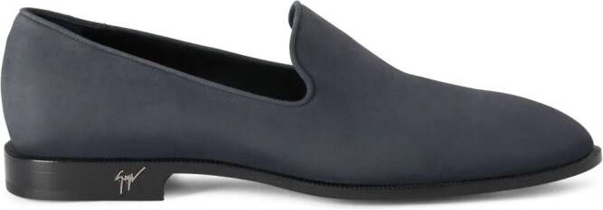 Giuseppe Zanotti Gatieni suède loafers Grijs