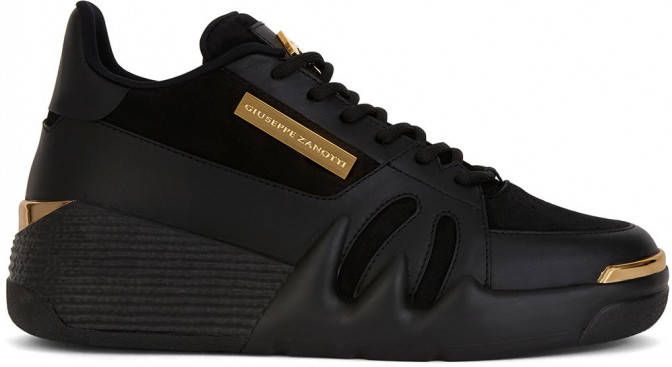 Giuseppe Zanotti Geperforeerde sneakers Zwart