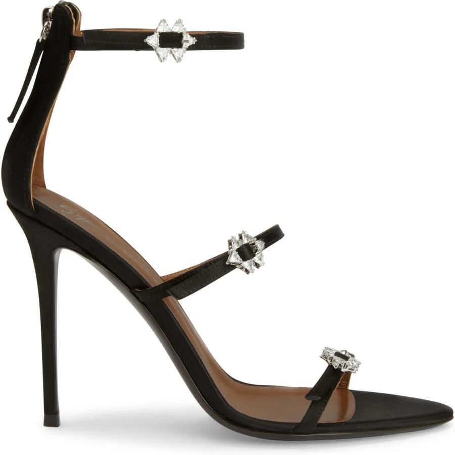 Giuseppe Zanotti 105 mm Himari sandalen Zwart