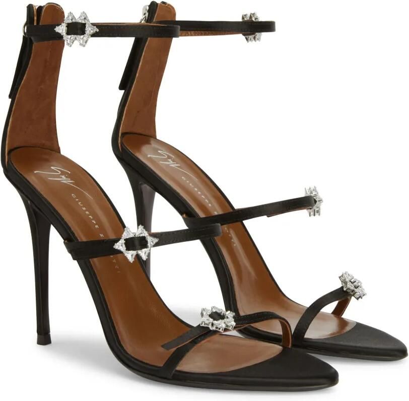 Giuseppe Zanotti 105 mm Himari sandalen Zwart - Foto 4