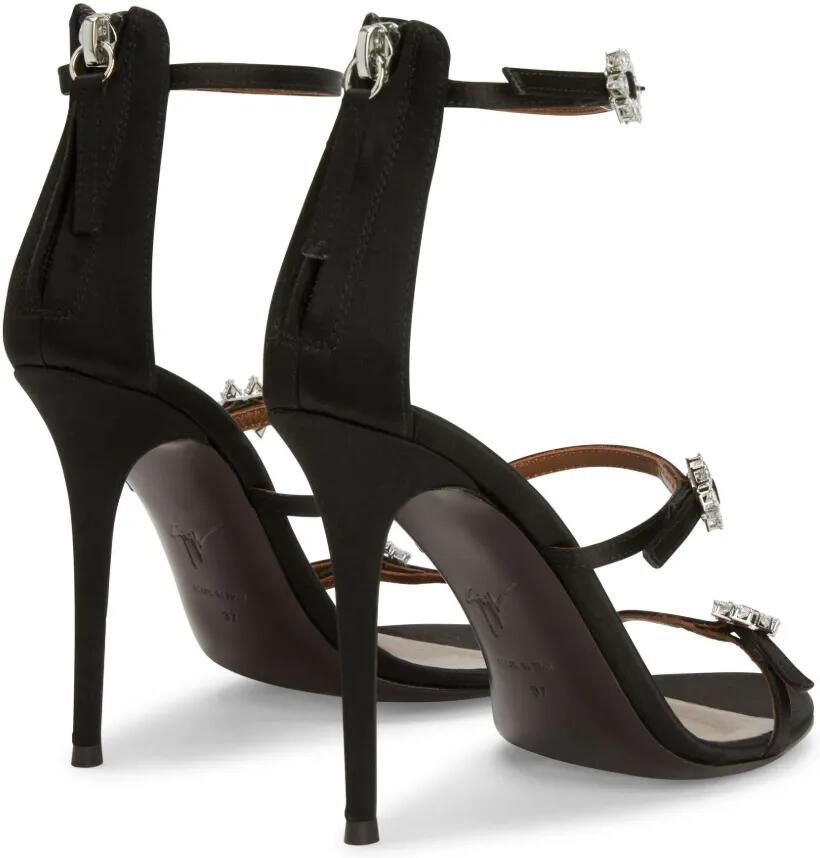 Giuseppe Zanotti 105 mm Himari sandalen Zwart - Foto 2