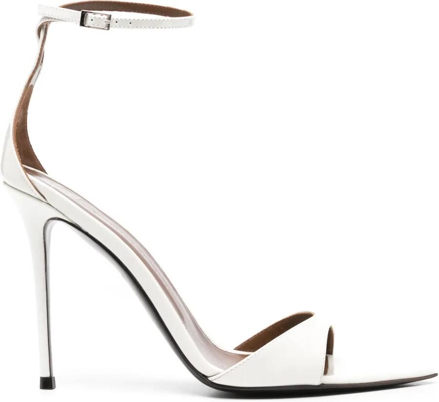 Giuseppe Zanotti 105 mm Intriigo Strap sandalen Wit