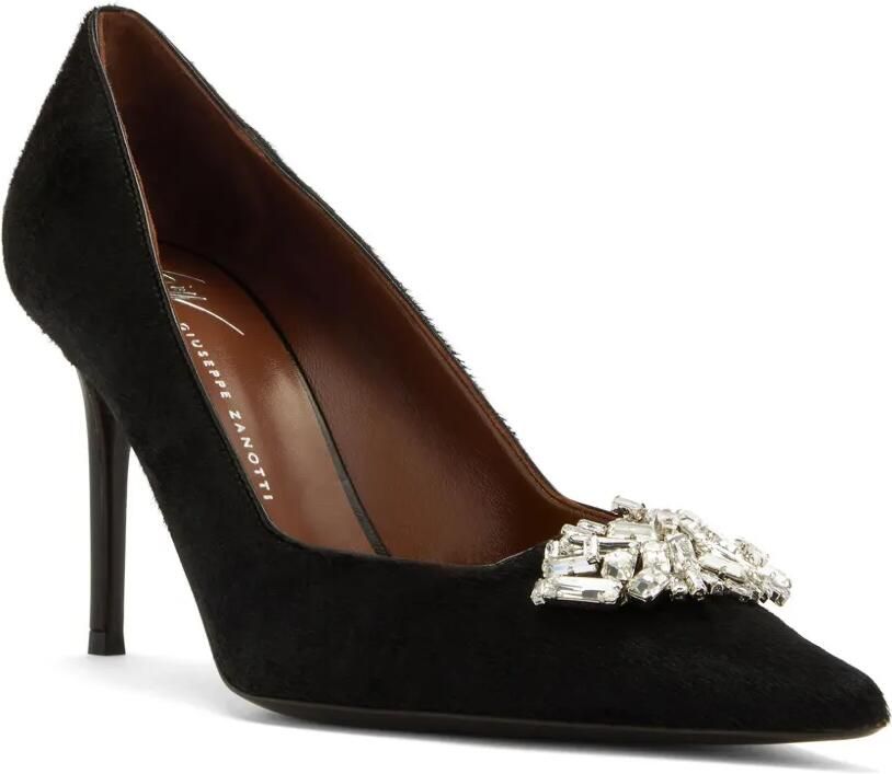 Giuseppe Zanotti 105 mm Raquel pumps met kristallen BLACK - Foto 3