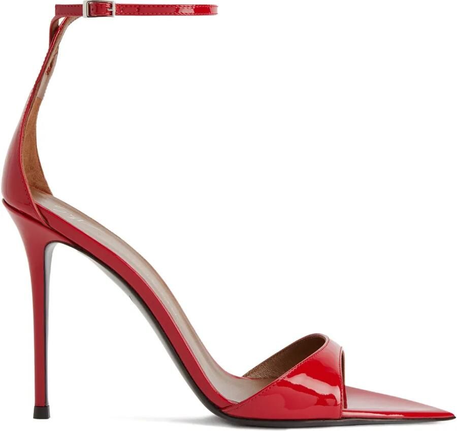Giuseppe Zanotti 105mm Intriigo sandalen Rood