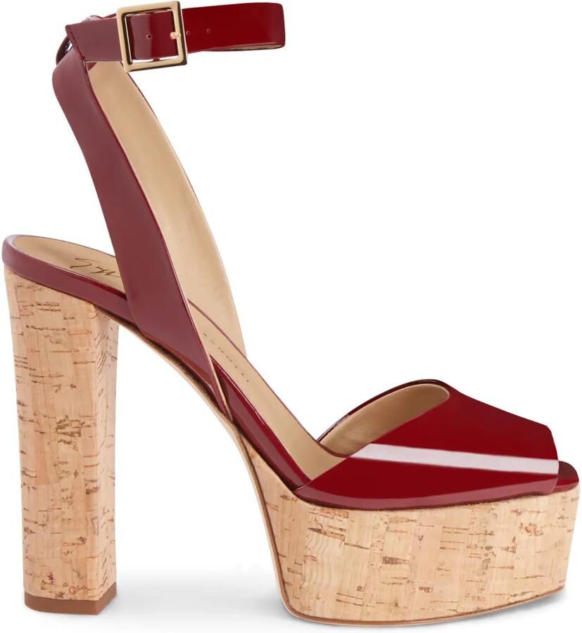 Giuseppe Zanotti 120 mm Betty sandalen Rood