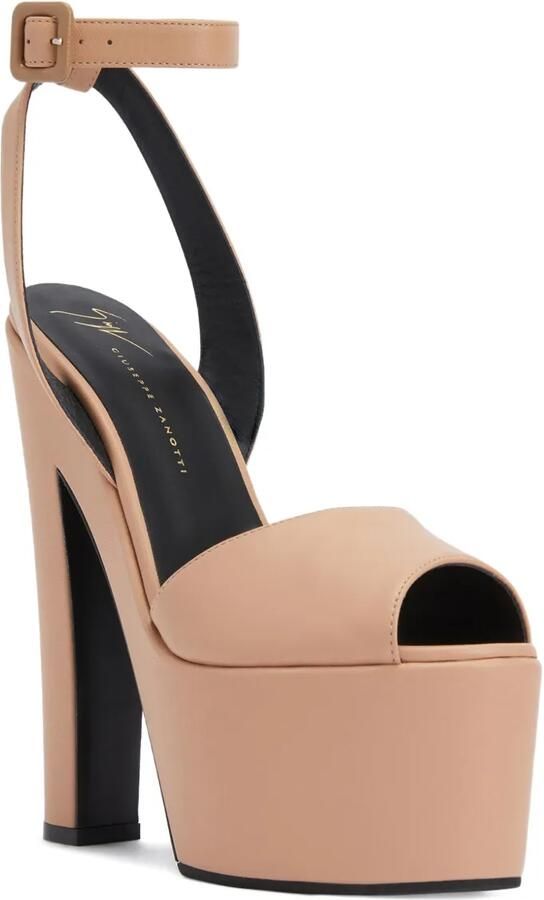Giuseppe Zanotti 170 mm Tarifa sandalen met plateauzool Roze - Foto 3