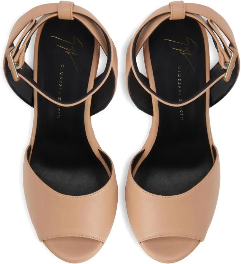 Giuseppe Zanotti 170 mm Tarifa sandalen met plateauzool Roze - Foto 2