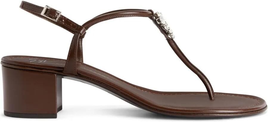 Giuseppe Zanotti 40 mm Moonlie sandalen Bruin
