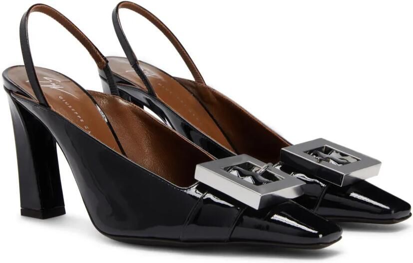 Giuseppe Zanotti 45 mm Brendha Buckle pumps Zwart - Foto 4