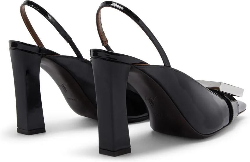 Giuseppe Zanotti 45 mm Brendha Buckle pumps Zwart - Foto 3