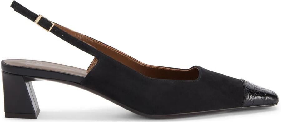 Giuseppe Zanotti 45 mm Brendha Croco pumps Zwart