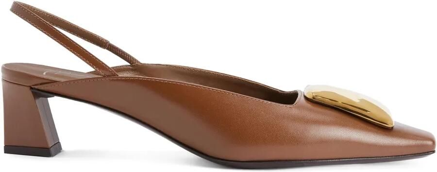 Giuseppe Zanotti 45 mm Brendha Stone pumps Bruin