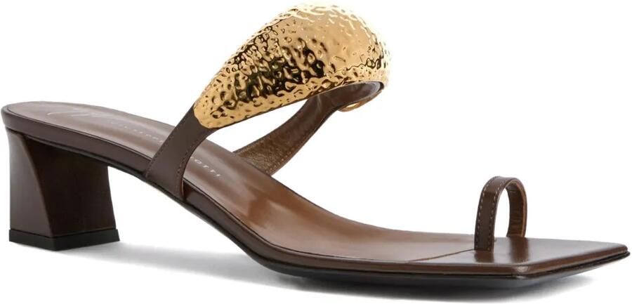 Giuseppe Zanotti 45 mm Gz-ani sandalen Bruin