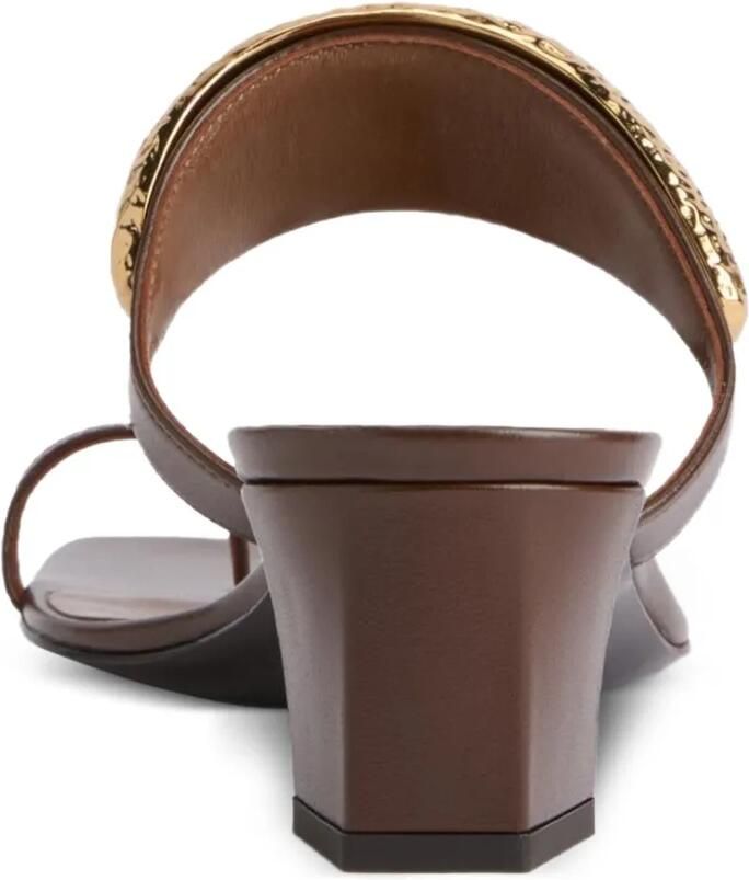 Giuseppe Zanotti 45 mm Gz-ani sandalen Bruin - Foto 4