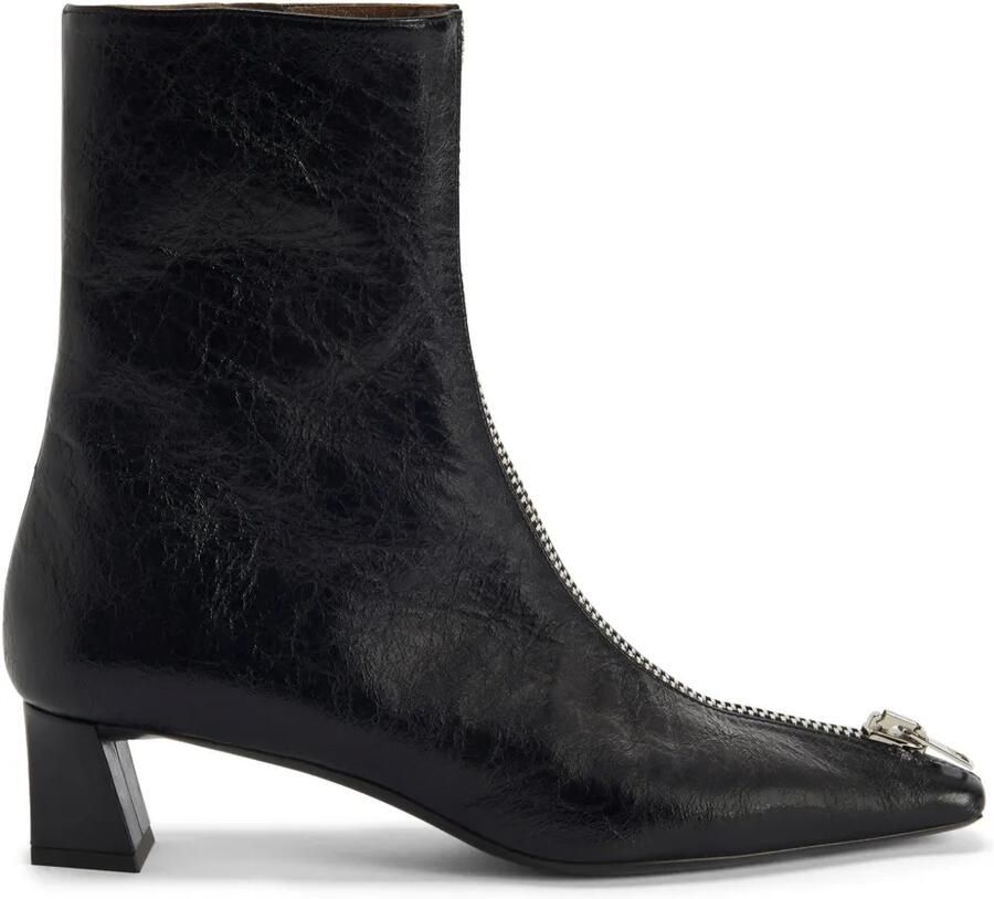 Giuseppe Zanotti 45 mm Oraine enkellaarzen Zwart