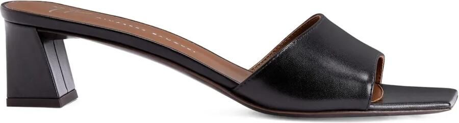 Giuseppe Zanotti 45 mm Talia Mule sandalen Zwart