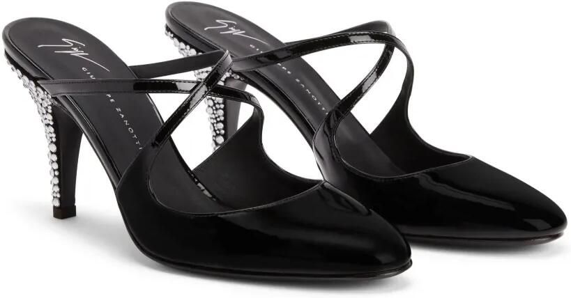 Giuseppe Zanotti 85 mm Marthe sandalen verfraaid met kristallen Zwart - Foto 3