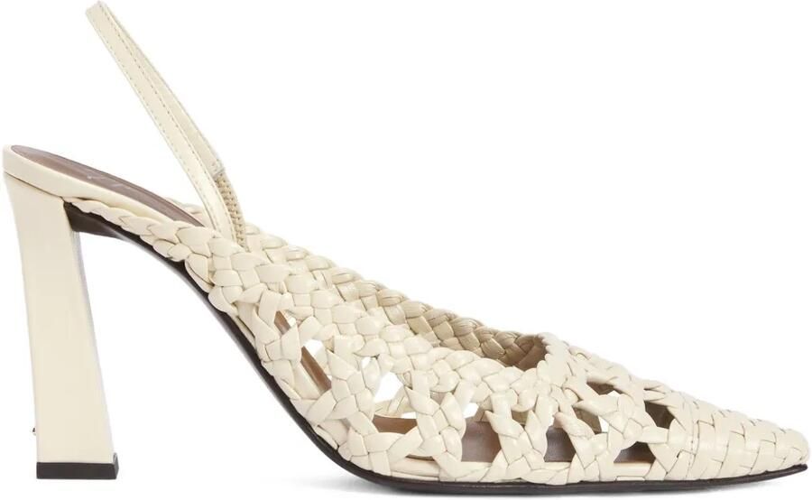 Giuseppe Zanotti 90 mm Brendha Cage pumps Beige