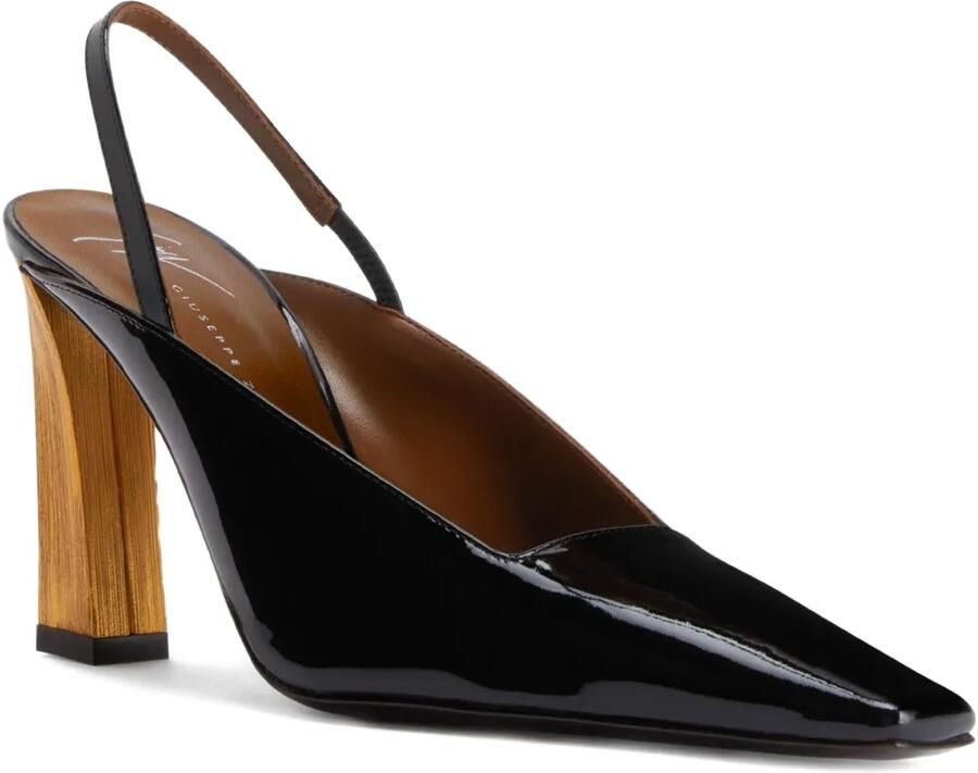 Giuseppe Zanotti 90 mm Brendha slingback pumps Zwart