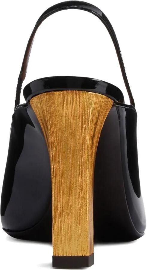 Giuseppe Zanotti 90 mm Brendha slingback pumps Zwart - Foto 4