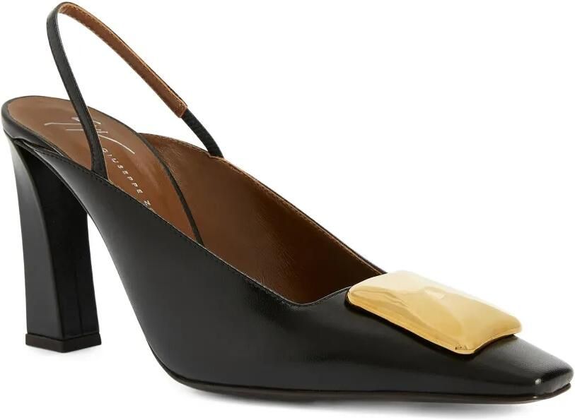 Giuseppe Zanotti 90 mm Brendha Stone pumps Zwart - Foto 4