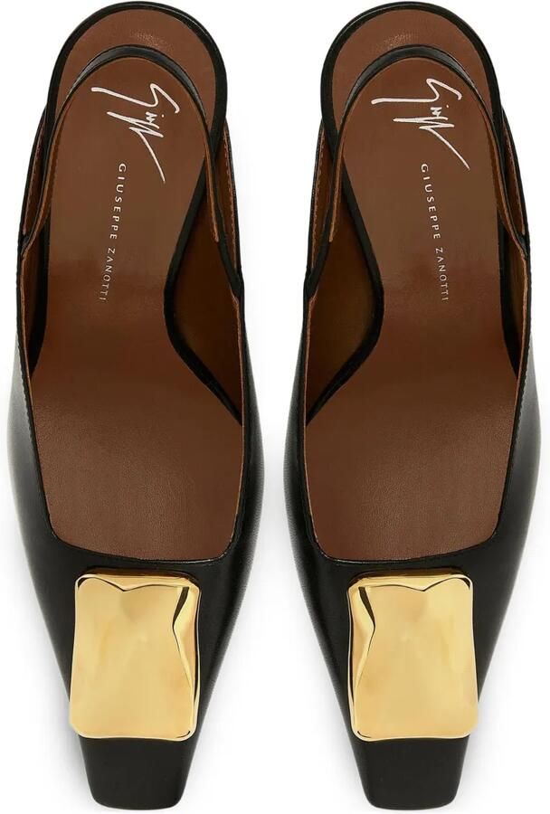 Giuseppe Zanotti 90 mm Brendha Stone pumps Zwart - Foto 3