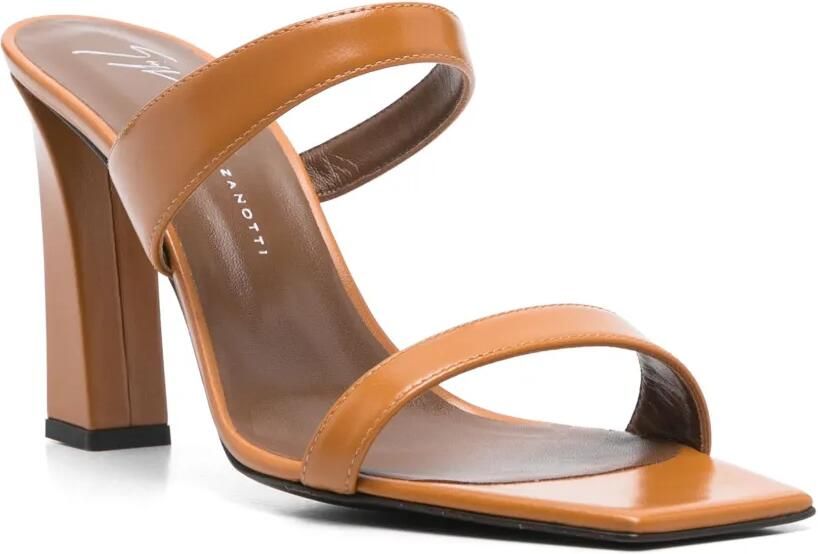 Giuseppe Zanotti 90 mm Flaminia muiltjes Bruin - Foto 2