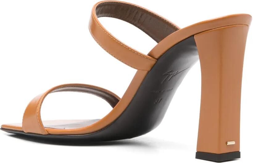 Giuseppe Zanotti 90 mm Flaminia muiltjes Bruin - Foto 3