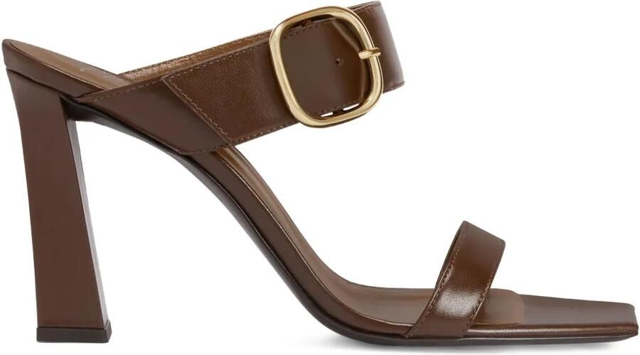 Giuseppe Zanotti 90 mm Geraldhine sandalen Bruin