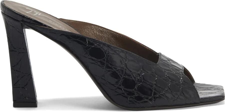 Giuseppe Zanotti 90 mm GZ Mya sandalen Zwart