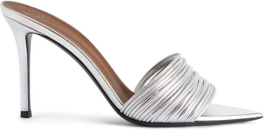 Giuseppe Zanotti 90 mm Intriigo Clio sandalen Grijs