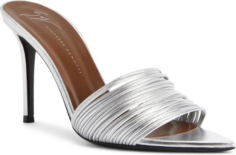 Giuseppe Zanotti 90 mm Intriigo Clio sandalen Grijs - Foto 5