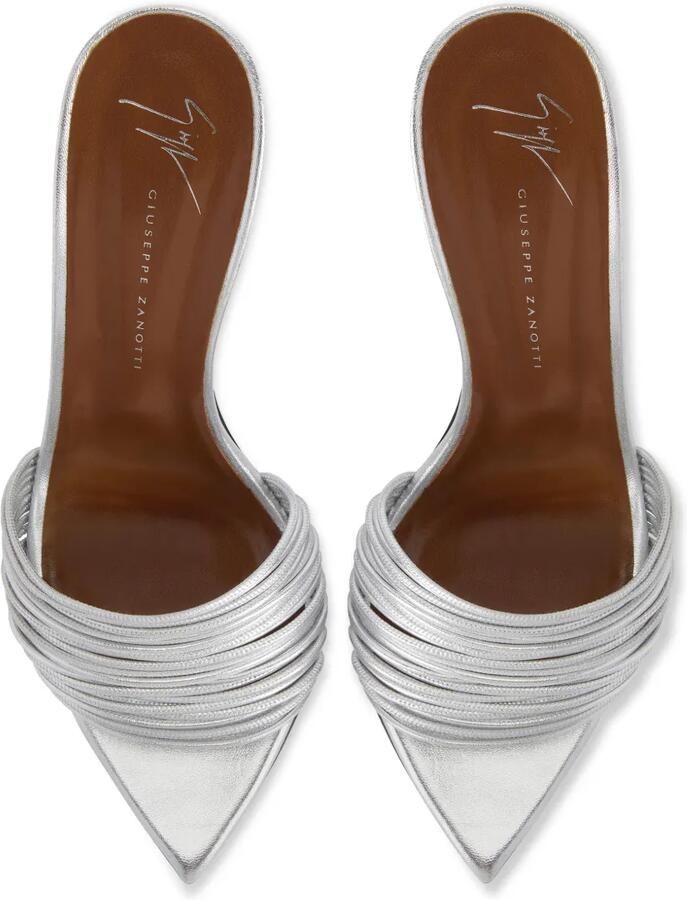Giuseppe Zanotti 90 mm Intriigo Clio sandalen Grijs - Foto 3