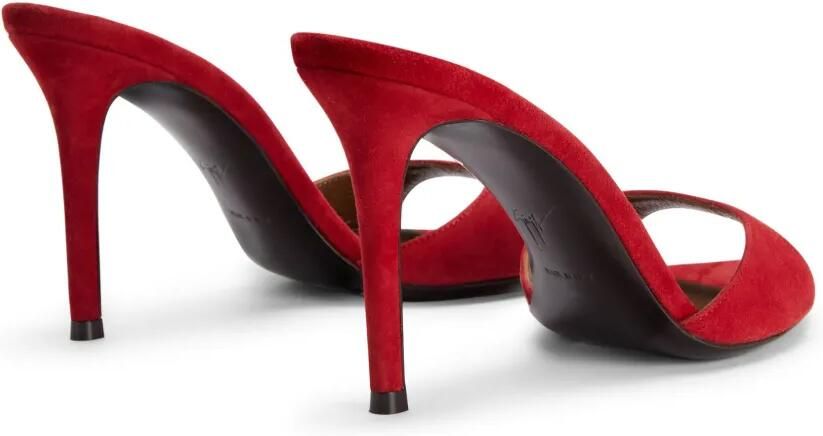 Giuseppe Zanotti 90 mm Intriigo muiltjes Rood - Foto 2