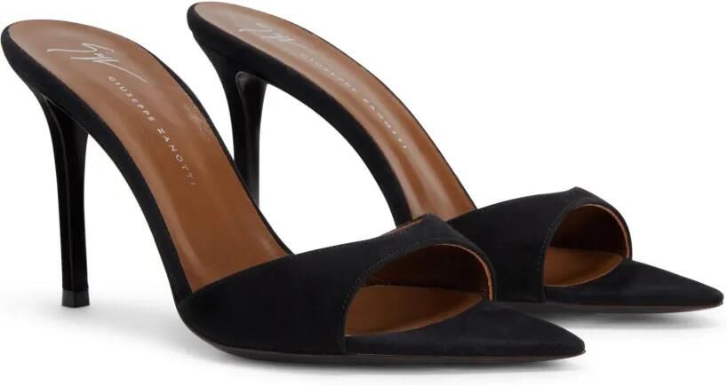 Giuseppe Zanotti 90 mm Intriigo muiltjes Zwart - Foto 4