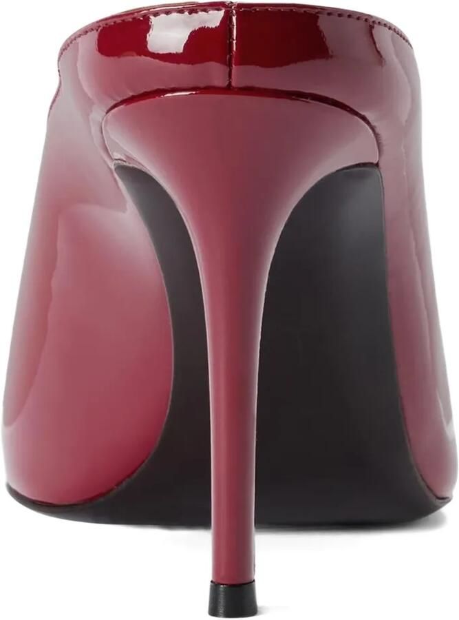 Giuseppe Zanotti 90 mm Intriigo stiletto sandalen met open neus Rood - Foto 3