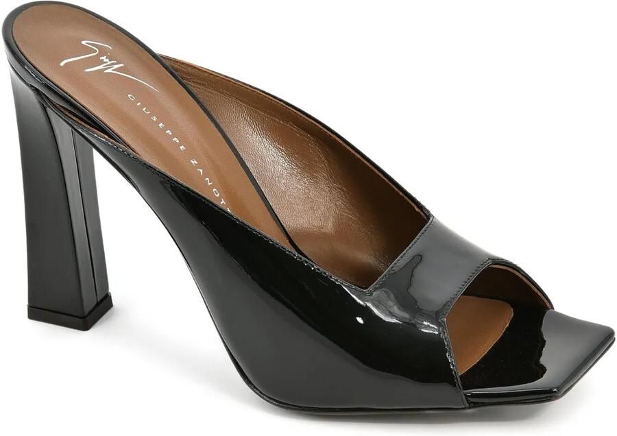 Giuseppe Zanotti 90 mm Mya muiltjes Zwart