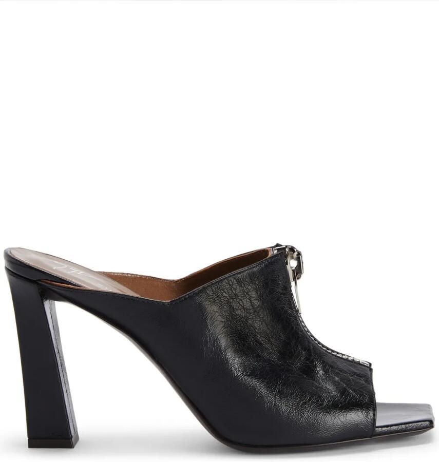 Giuseppe Zanotti 90 mm Oraine muiltjes Zwart