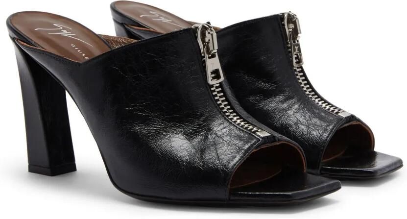 Giuseppe Zanotti 90 mm Oraine muiltjes Zwart - Foto 5