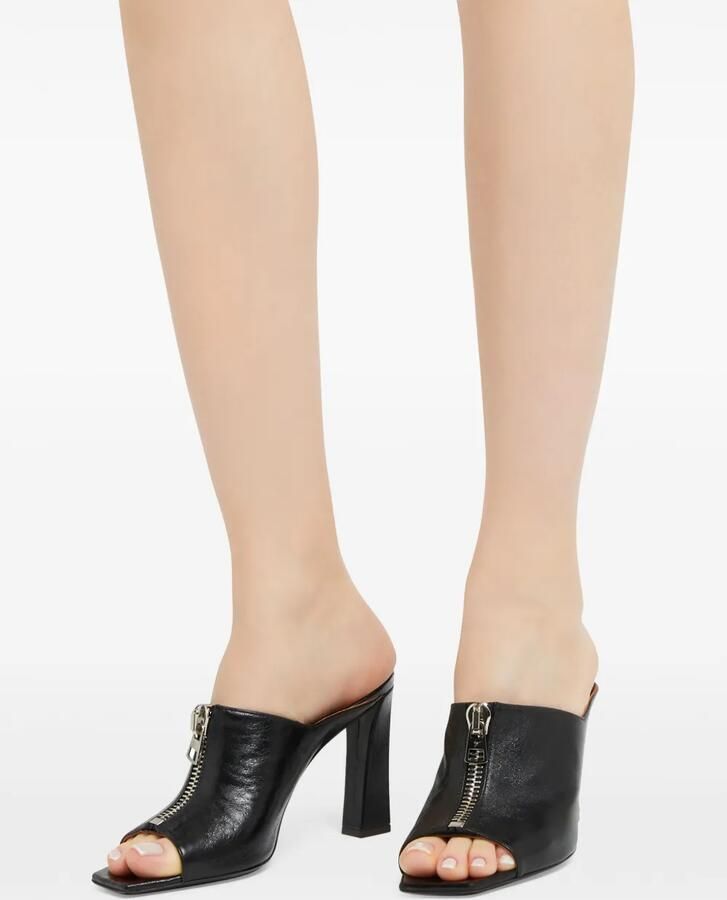 Giuseppe Zanotti 90 mm Oraine muiltjes Zwart - Foto 3