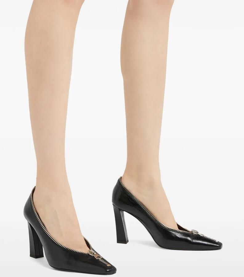 Giuseppe Zanotti 90 mm Oraine muiltjes Zwart - Foto 2
