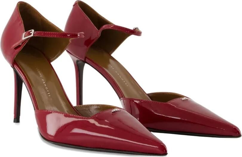 Giuseppe Zanotti 90 mm Raquel Grezzo pumps Rood - Foto 2