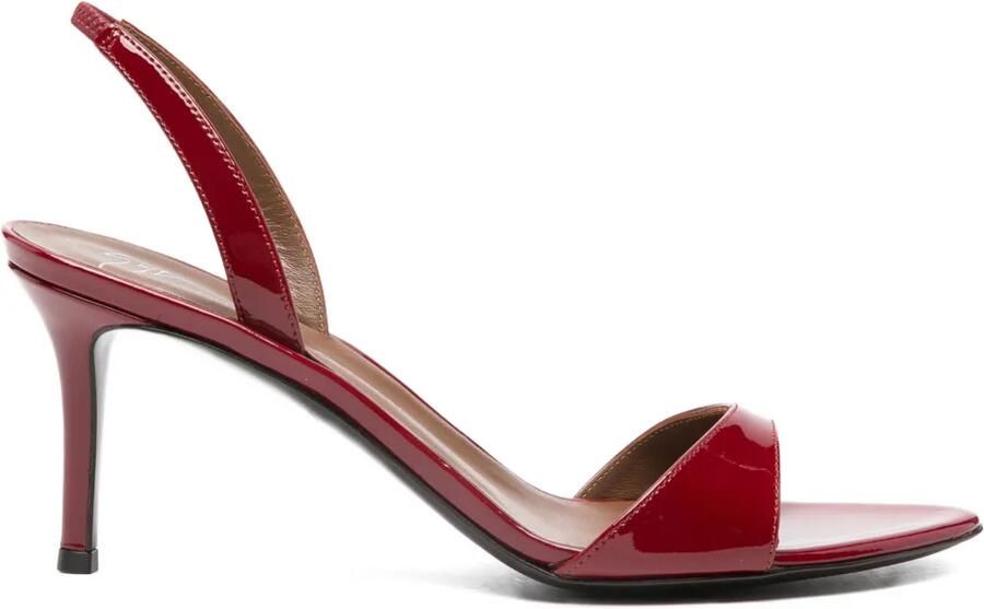 Giuseppe Zanotti 90 mm slingback sandalen met hak Rood