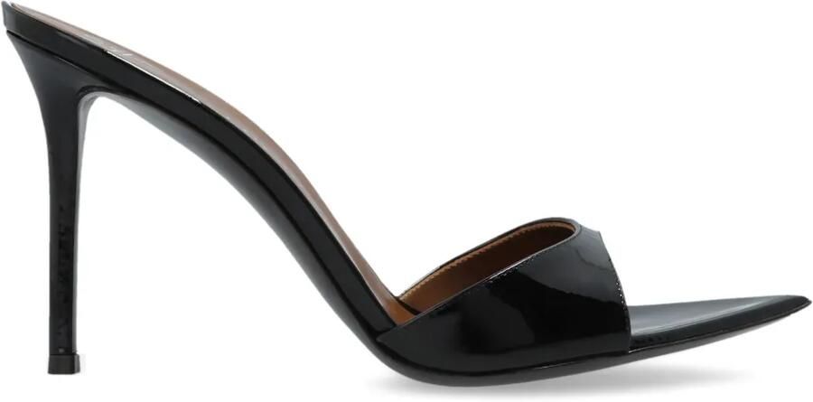 Giuseppe Zanotti 90mm Intriigo muiltjes Zwart