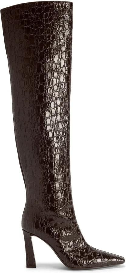 Giuseppe Zanotti 90mm Janiee Plus laarzen Bruin